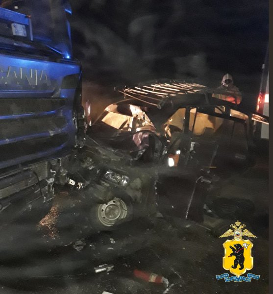 Полиция выясняет обстоятельства ДТП в Ростовском районе, в результате которого погиб водитель